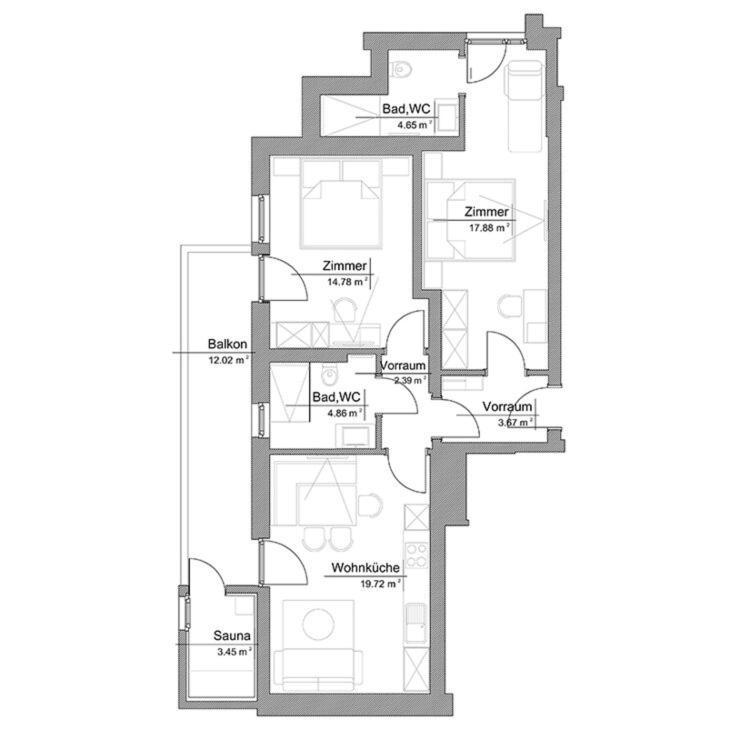 Unser Hoamat Appartement Pichl  Luaran gambar